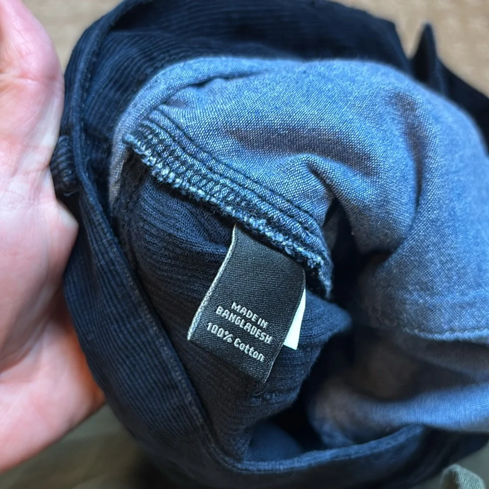 Men's Banana Republic Navy Blue Corduroy Pants size 31x32***see measurem…
